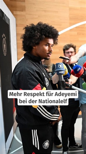 🫡 #BVB-Profi Karim #Adeyemi ist schon länger Nationalspieler - und will daher auch beim @dfb_team vorangehen. | WAZ beim BVB