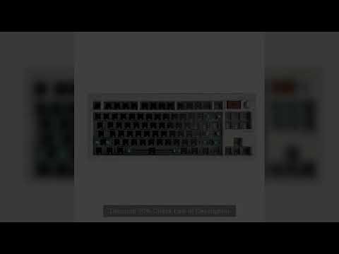 GMK87 Mechanical Keyboard KIT With Display Screen RGB Backlit Gasket Structure Gaming Hot Swap Keybo