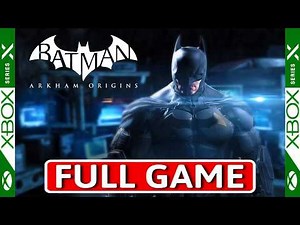 Batman Arkham Origins - FULL GAME Walkthrough Longplay