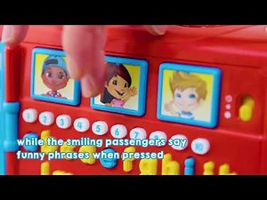 Vtech 150003 Playtime Bus Educational Playset, Learning Toy, Suitable For 2 5 years, Red,