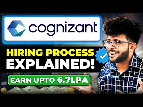 Cognizant Hiring Process Explained [ ON & OFF Campus | GENC - Elevate & GENC Next ] Upto 6.5 LPA ✅🔥