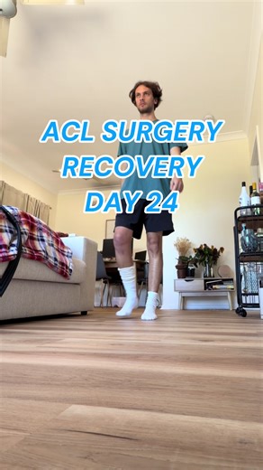 24 Days Post ACL Surgery: Celebrating Progress