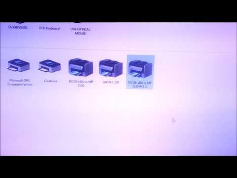 como configurar una ricoh para imprimir