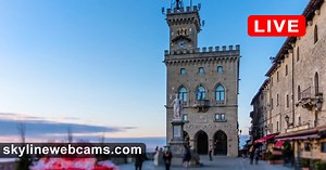 【LIVE】 Webcam City of San Marino | SkylineWebcams