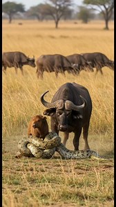 30K views · 159 reactions | A Big python is wrapping baby buffalo #short #leopard#leopard #wildlife #sho | Amazing Wild Life | Facebook