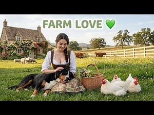 European-Inspired Farm Life | A Woman Exploring Countryside & Forest (Visual Story)