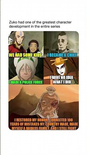 Zuko Had The Greatest Character Development