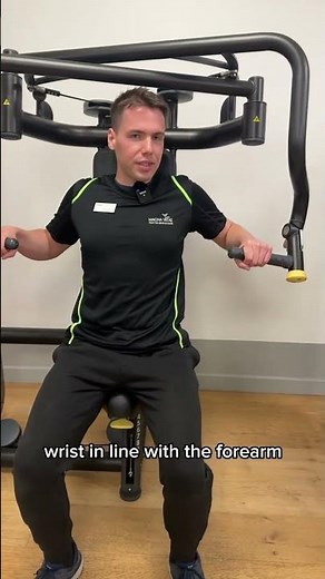Master the Chest Press Machine (TechnoGym) with Lewis!