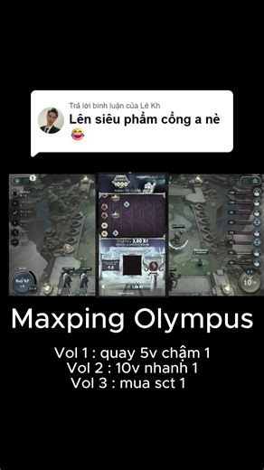 Maxping olympus #nohudoithuong #quyetchientienthuong #quyetchien1024x #khunggionohu #cachquayhu