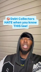 🚨 Debt Collectors HATE when you know this law! Most people let collectors intimidate them… but once you understand the FDCPA (Fair Debt Collection Practices Act), the power flips instantly. 💪 Here are 3 violations collectors make all the time that can help you win 👇 1️⃣ Calling before 8AM or after 9PM ⏰ 2️⃣ Using threats, intimidation, or false statements 😡 3️⃣ Trying to collect a debt they can’t legally validate 📄 When you document every call, save every letter, and ask for validation, you