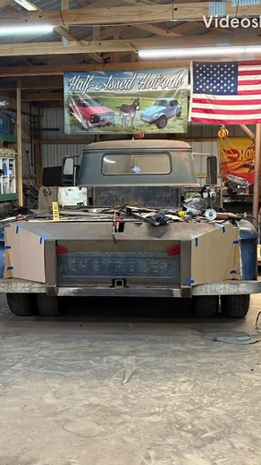 47 reactions | You recognize the taillights? 57 Chevy Truck! #halfahotrods #57chevy #hotrod #farmtruck #chevrolet | Half A - Hot Rods | Facebook