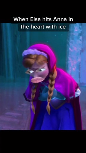 Frozen Deleted Scene: Elsa Freezes Anna's Heart