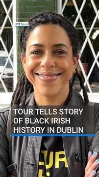 Tour tells story of black Irish history in Dublin | #RTENews #culturenight