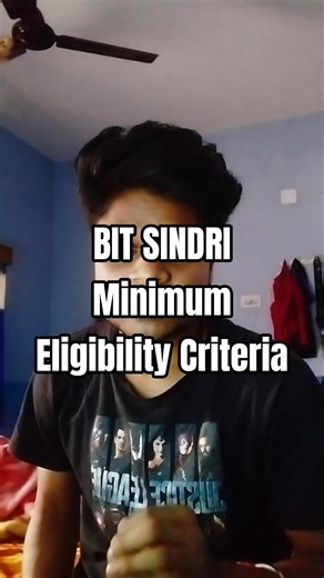 BIT Sindri Minimum Eligibility Criteria 2026 | JCECE Admission Explained