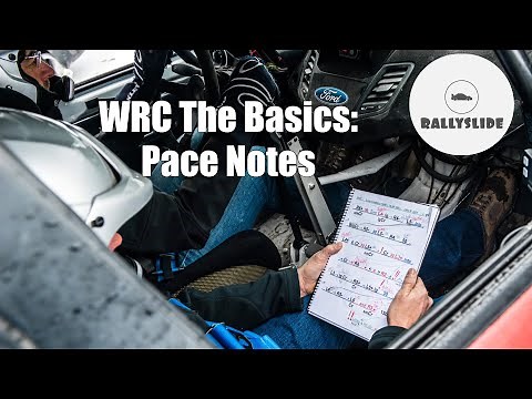 WRC The basics: Pace Notes