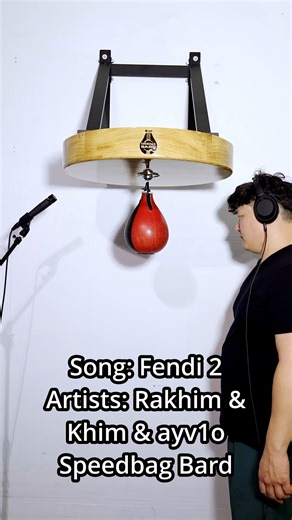@speedbagbard on Instagram: "Here's a speed bag short of me jamming to Fendi 2 by: Rakhim & Khim & ayv1o Platform by @theoriginalspeedbag #punchdrumming #rhythmbagging"
