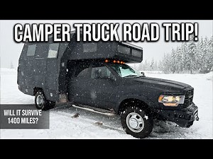 RAM 3500 Camper Truck Road Trip! Will IT SURVIVE 1400 MILES?