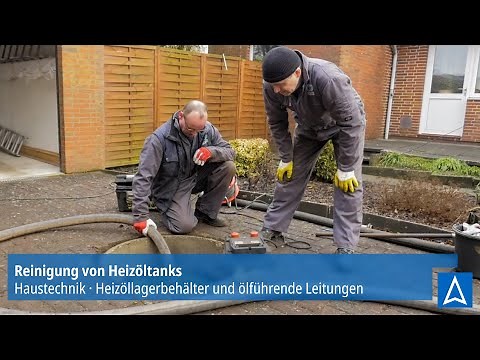 Wie wird´s gemacht: Reinigung von Heizöltanks
