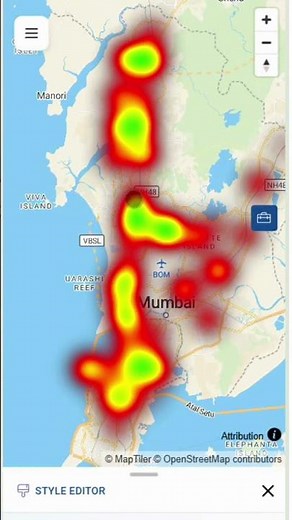 Make Sense of Location Data with GIS Heat Maps 🔥🗺️. #mapog #gis #smarttools #smartwork #heatmap