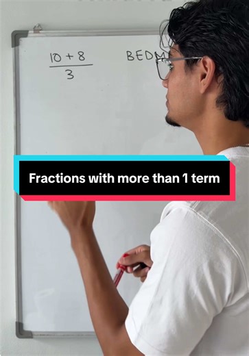 What do we do first in these fraction questions? The key is to first simplify the numerator and denominator before you actually start dividing. #grade8 #fraction #math #BEDMAS #BODMAS
