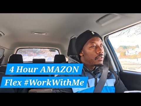 Work with me 4 hour Amazon Flex Block Rants Tips Tricks and raw feelings on the Gig #amazonflex