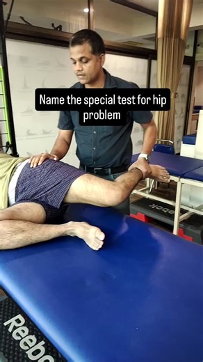 Punit Tiwari on Instagram: "Ober's test is a physical examination to assess the flexibility of the iliotibial (IT) band and the tensor fasciae latae (TFL) muscle. To perform the test, a patient lies on their side with their unaffected leg on the bottom. The examiner then lifts the patient's affected leg into an extended and abducted (moved away from the body) position before slowly letting it lower. A positive test occurs when the affected leg remains lifted and does not adduct toward the table,