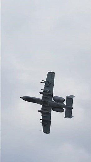 Listen to the sweet, sweet sounds of the A-10 Warthog