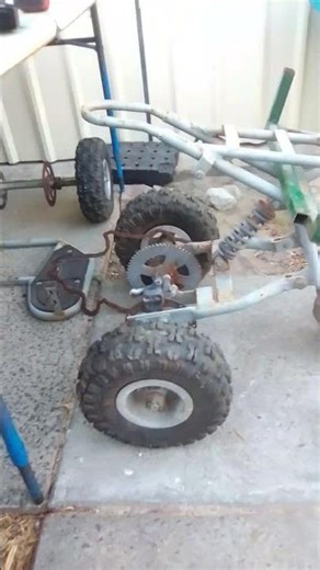 Go Kart Build From Scrap Metal! #shorts
