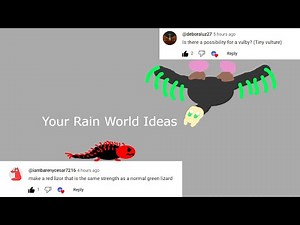 Making YOUR Rain World Ideas