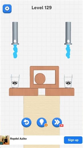 Water Glass Block Level 129 #waterglass