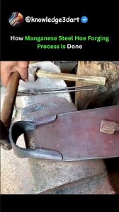How Manganese Steel Hoe Forging Process Is Done