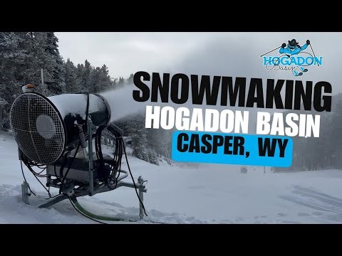I AM a Snowmaker - Behind the Scenes of Snowmaking at Hogadon Basin Ski Area! ❄️