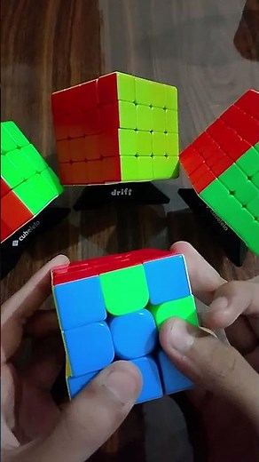 Two-Tone Edge Swap: Cool 3x3 Cube Aesthetics