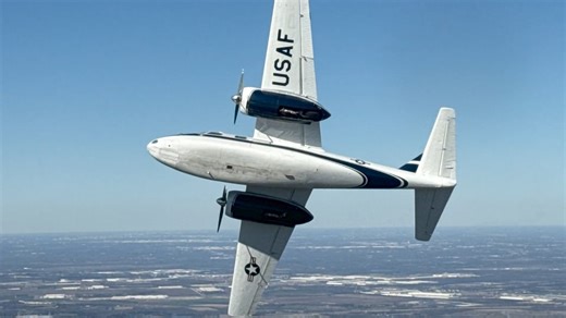 Time to meet plane number nine in our #12Planes campaign: the smallest plane ever to be Air Force One, the Aero Commander L-26B of the Commemorative Air Force - Tampa Bay Wing, known as "Ike's Bird." Before jets and helicopters became symbols of presidential travel, President Dwight D. Eisenhower relied on a small fleet of six Aero Commander L-26Bs. Ike's Bird is the only remaining airworthy example from that fleet. This little twin-engine aircraft carried the President, Vice President, and Firs