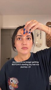 saw a girl who had a bad reaction to botox and really want to try a natural nontoxic way!! #botox #wrinkles #skincare #frownies | Daniella Lopez