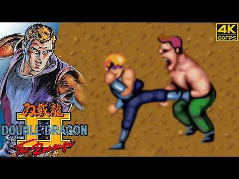 Double Dragon II: The Revenge (Arcade / 1988) 4K 60FPS