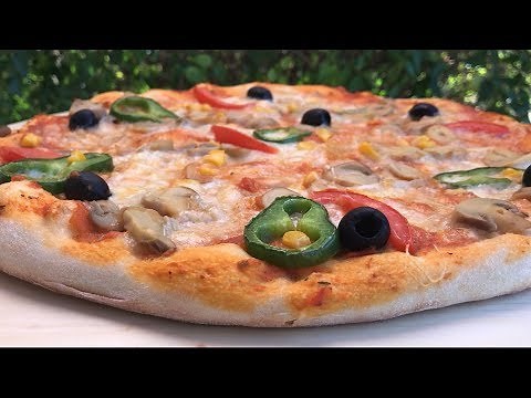 Italian pizza recipe, the real pizza dough (1st method)