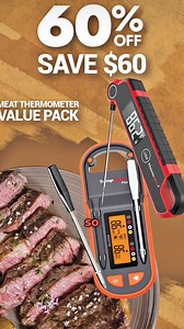 Perfect Cooking with ThermoPro’s Special Value Pack!  Only $114.99 to elevate your meal prep game with the ThermoPro Value Pack! This incredible deal includes top-of-the-line thermometers designed for precision and speed, helping you achieve flawless results every time you cook. 數From sizzling steaks to delicate desserts, ThermoPro ensures you get it right. Act now to take advantage of this fantastic offer. | ThermoPro | Facebook