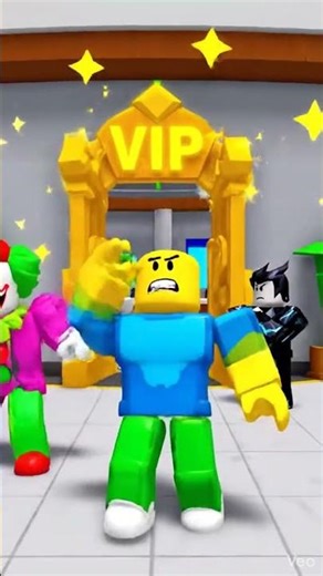 Invisible VIP Door Troll 😂 (Roblox 3D Skit)