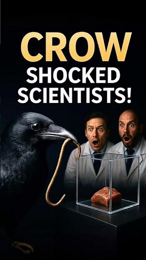 Shocking Crow Experiment! #shortsfeed #crow #realstory