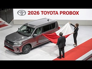 A thorough review of the 2026 Toyota Probox! The ultimate sales van with a fuel-efficient hybrid ...