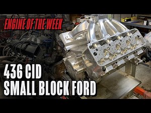 436 cid Small Block Ford Engine