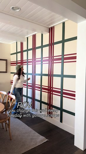 DIY Christmas Wall Decor Project with Scrap Wood