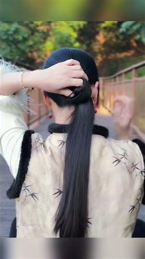 Elegant Ancient Style U-Pin Side Bun Hairstyle | Easy Chinese Hairpin Tutorial