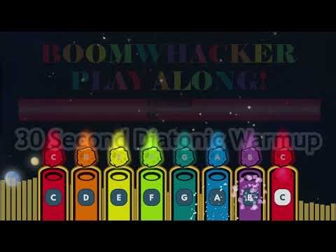 30 Second Boomwhacker Diatonic Warmup #boomwhackers