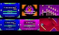 Mix of 6 videos from youtube : Geometry Dash Meltdown vs Subzero