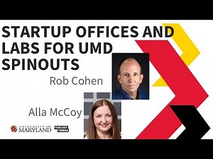 Startup Offices and Labs for UMD Spinouts