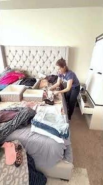 How to Declutter & Organize Your Closet | Before & After Transformation #closetorganization