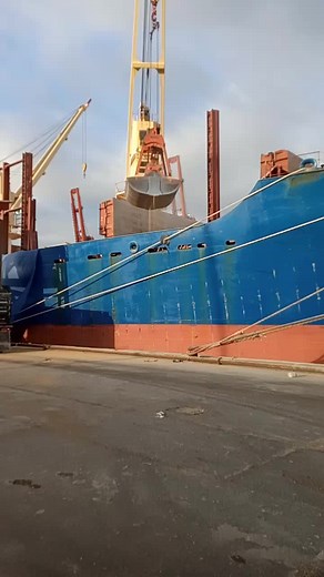 Port Operations: Loading and Unloading a Large Ship