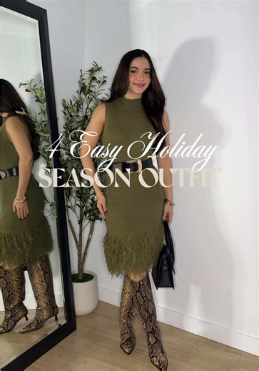 4 Easy Holiday Outfits - Commense Edition